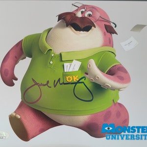Joel Murray signed 8x10 photo Don Carlton Monsters University JSA coa