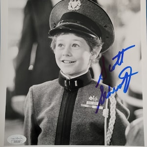 Scott Schwartz signed 8x10 promo photo The Toy Jackie Gleason Richard Pryor JSA