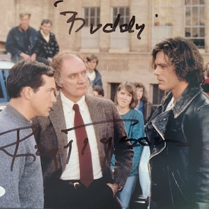 Richard Tyson signed 8x10 photo Buddy Revell 3 O&#39;Clock High JSA coa