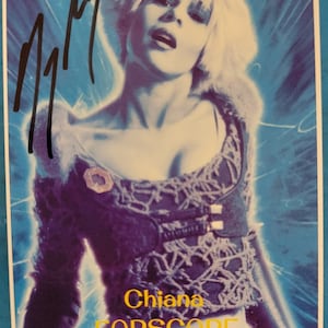Gigi Edgley signed Chiana Farscape trading card