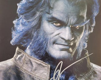 ニコラス・ホルト直筆サイン入り 8x10 X-MEN アポカリプス ハンク