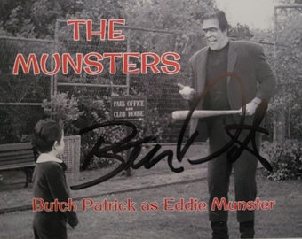 Butch Patrick Eddie Munster signed The Munsters trading card Limited edition of only 113