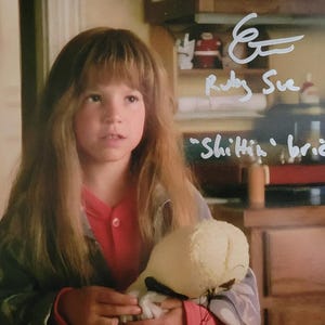 Ellen Latzen firmó una foto de 8x10 de Ruby Sue Shittin Bricks Christmas Vacation