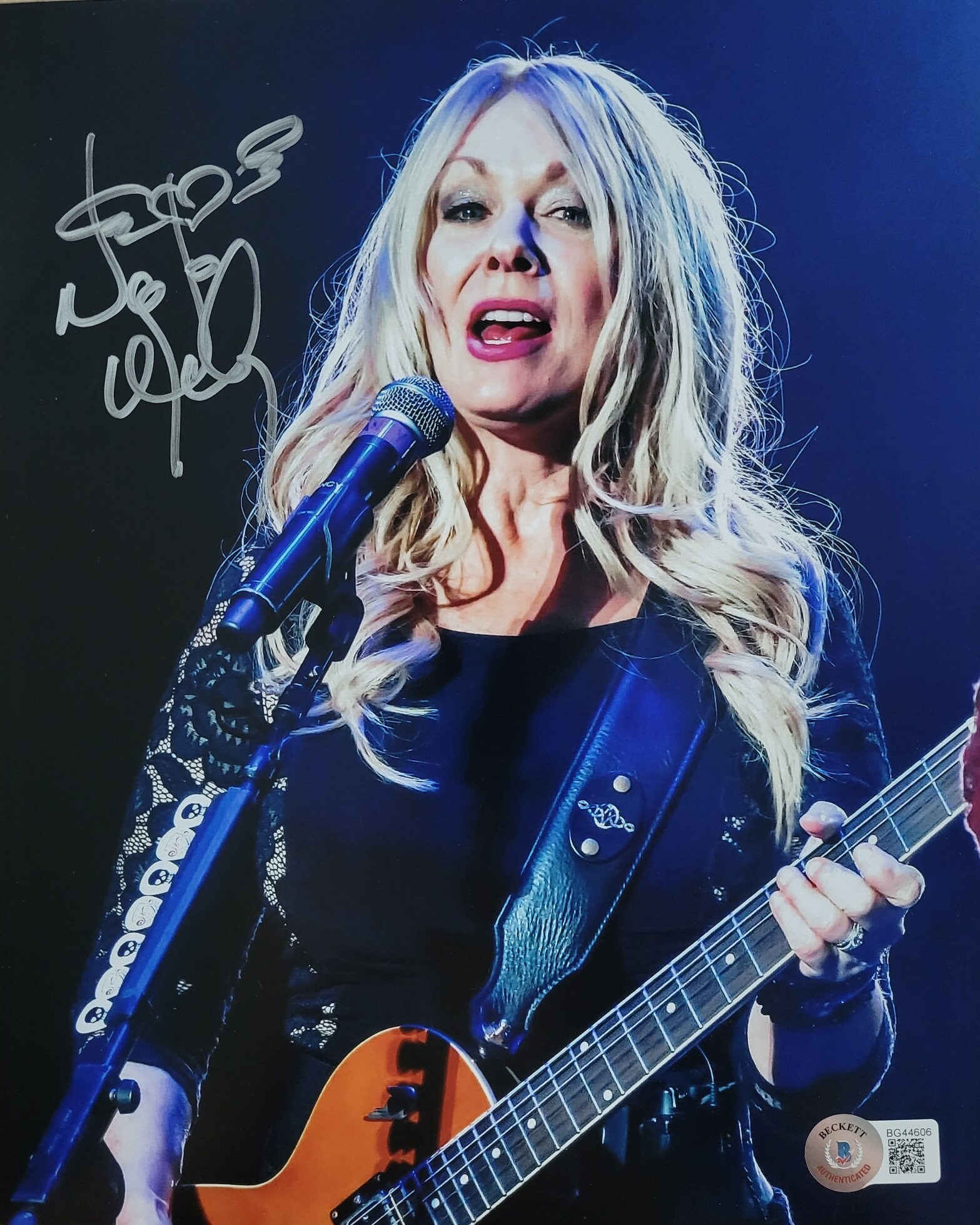 Nancy Wilson Signed 8x10 Photo HEART 2014 RRHOF Beckett Coa Etsy