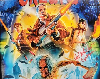 Jill Whitlow Signed 11x14 Night of the CREEPS Poster Cynthia JSA