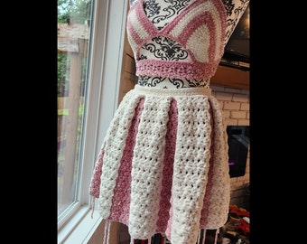 Pretty In Pleats Crochet Skirt Pattern