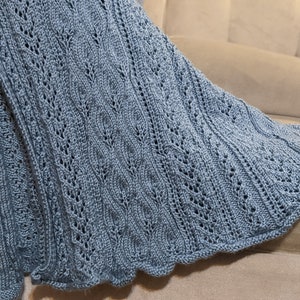 Country CottageAfghan KNITTING PATTERN