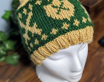 KNITTING PATTERN Sword and Shield Beanie