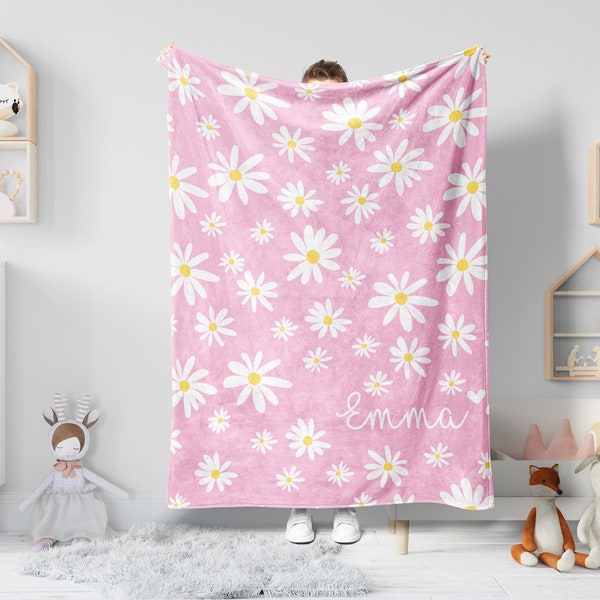Daisy Blanket Etsy