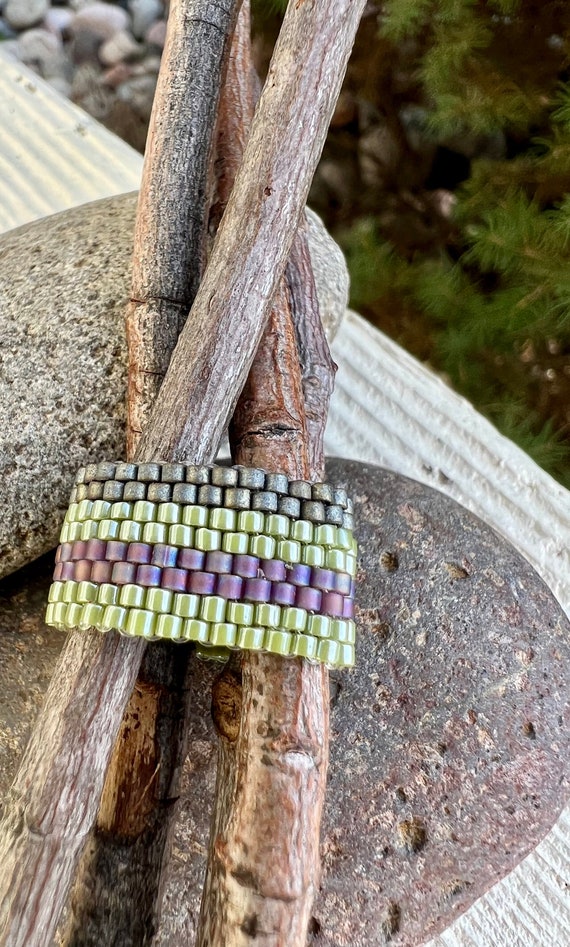 Peyote Stitch Ring