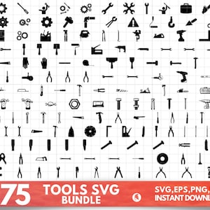 Tools svg bundle, Mechanic Tools svg, Wrench Svg, Hand Tool Svg for cricut, tools vector, handyman svg, laser cut & Sublimation Files