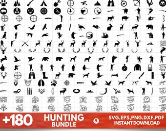 Hunting SVG Bundle, Hunter svg, Hunting monogram, Hunting dxf, Hunting png, Hunting eps, Hunting clipart, Hunting vector, Hunting cut file
