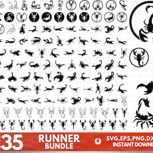 135 Scorpion SVG Bundle, Scorpion dxf, Scorpion png, Scorpion eps, Scorpion vector, Scorpion cut files, Scorpion svg, Scorpion clipart