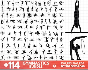 Gymnastics SVG, Gymnast Png, Digital Download, Instant Download