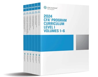 CFA Level 1 2024 Curriculum Set