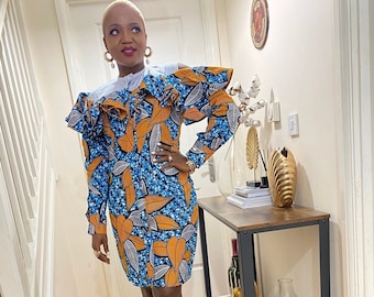 ZUKI ANKARA DRESS