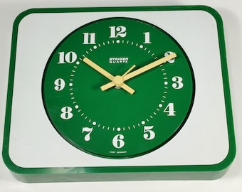 Vintage Guzzini Wall Clock - Etsy