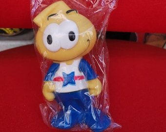 Snorks Snorkel Allstar Vintage Vinyl Squeak Toy by Sepp 1986