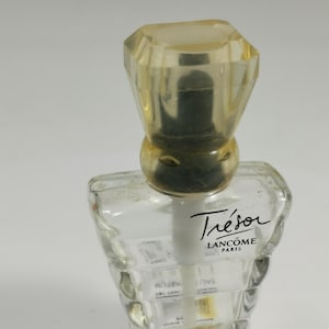 Empty Miniature Fragrance Perfume Bottle Tresor Lancome Paris-Eau De Parfum 5ml-16FL.OZ-HP 10