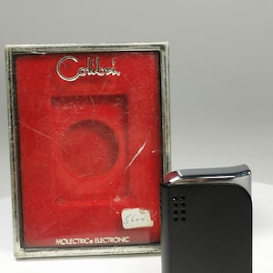 Colibri Molectric Electronic Lighter-Tobacci Tobacciana Cigarette Vintage Collectible Colibri Lighter(Not Working,for parts or repair)