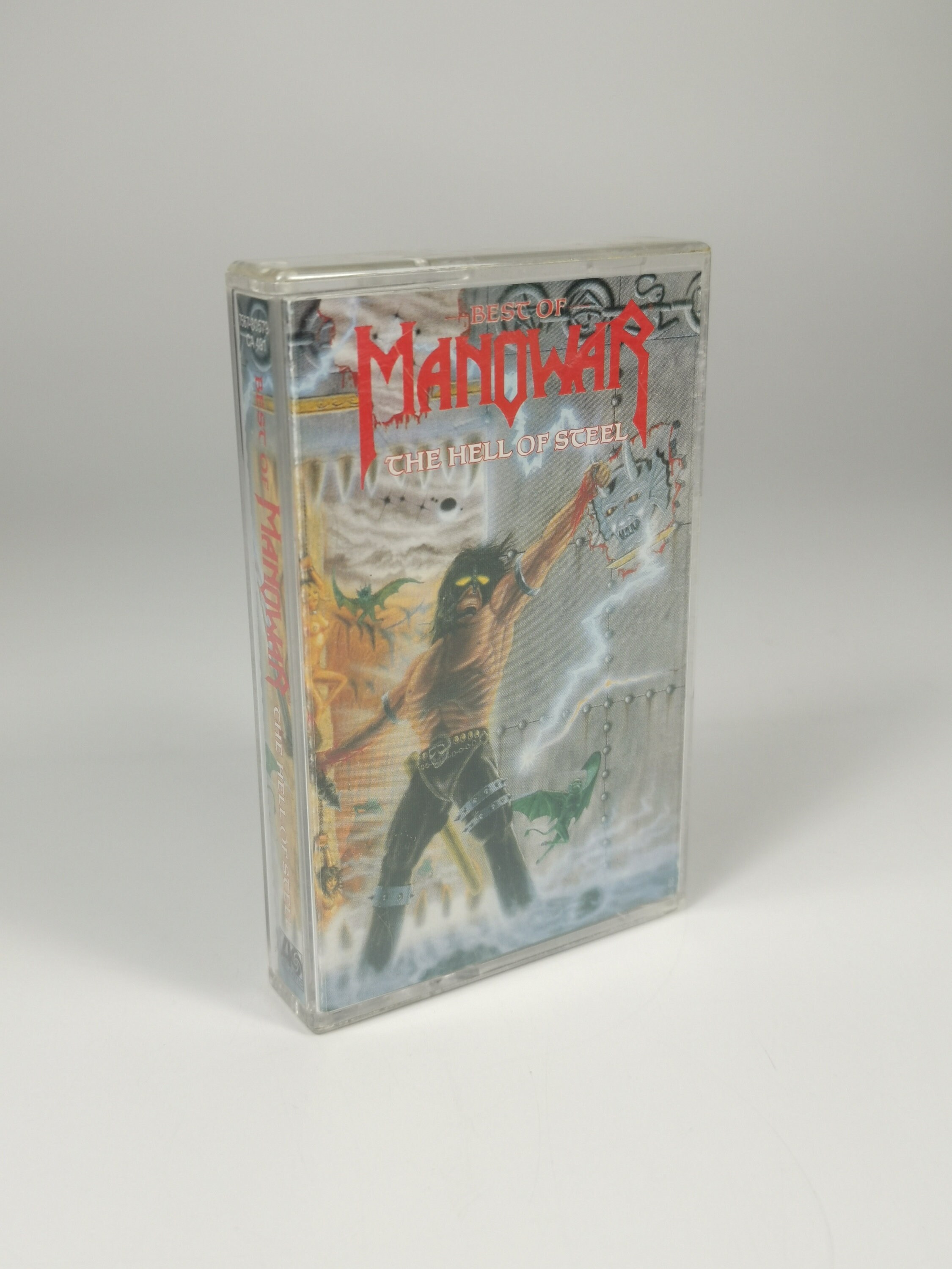 Manowar the Hell of Steel Best of Cassette Vintage by Atlantic