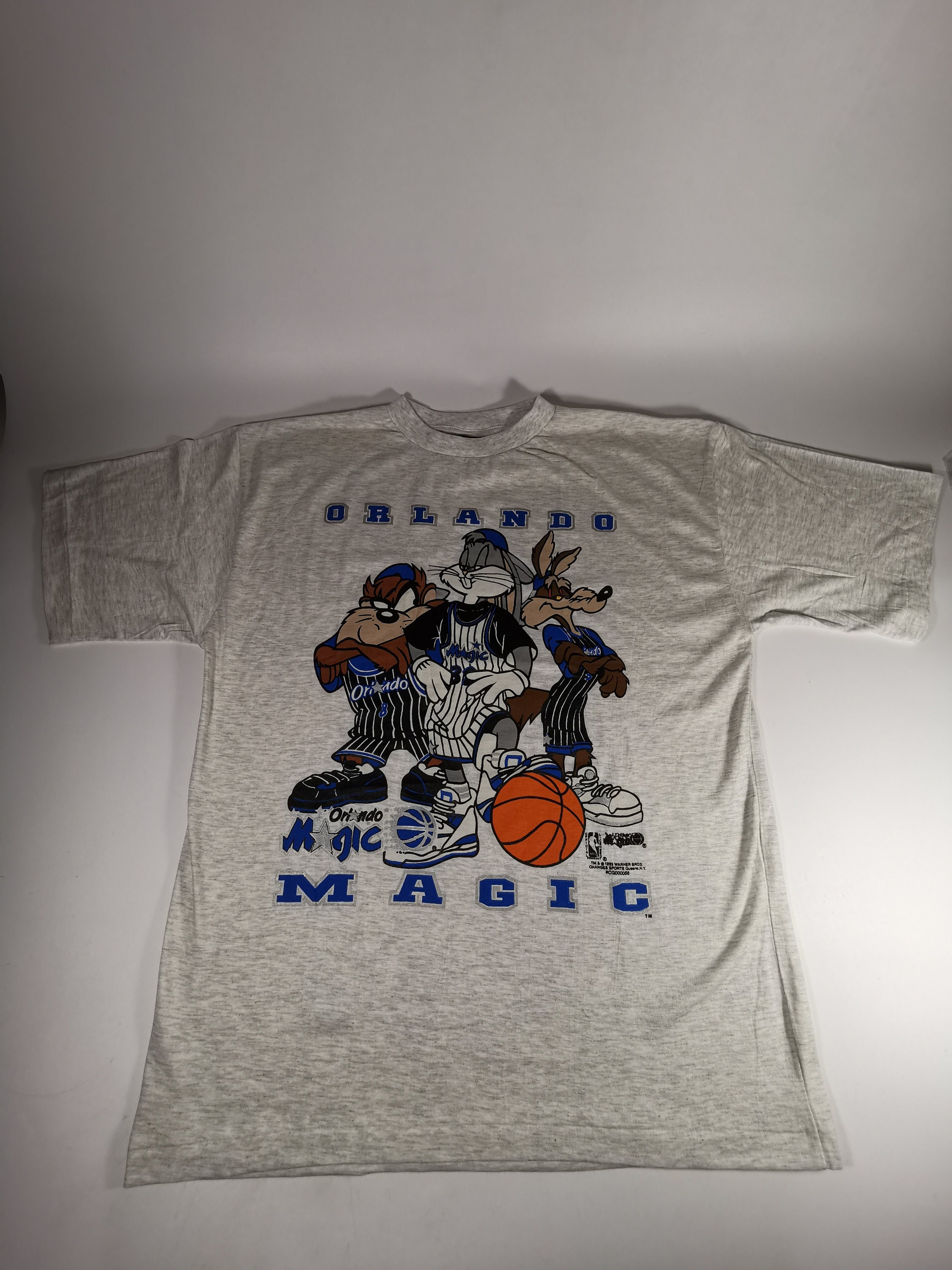 235）【LOONEY TUNES】トレーナー／ワーナー1993（W杯USA） Looney Tunes Basketball Team Orlando Magic 1993 Warner Bros