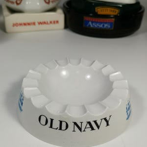Vintage Greek Old Navy Papastratos Ashtray Collectible-Tobacco Tobacciana Advertising Cigarette Ashtray,Home Decor,Gift