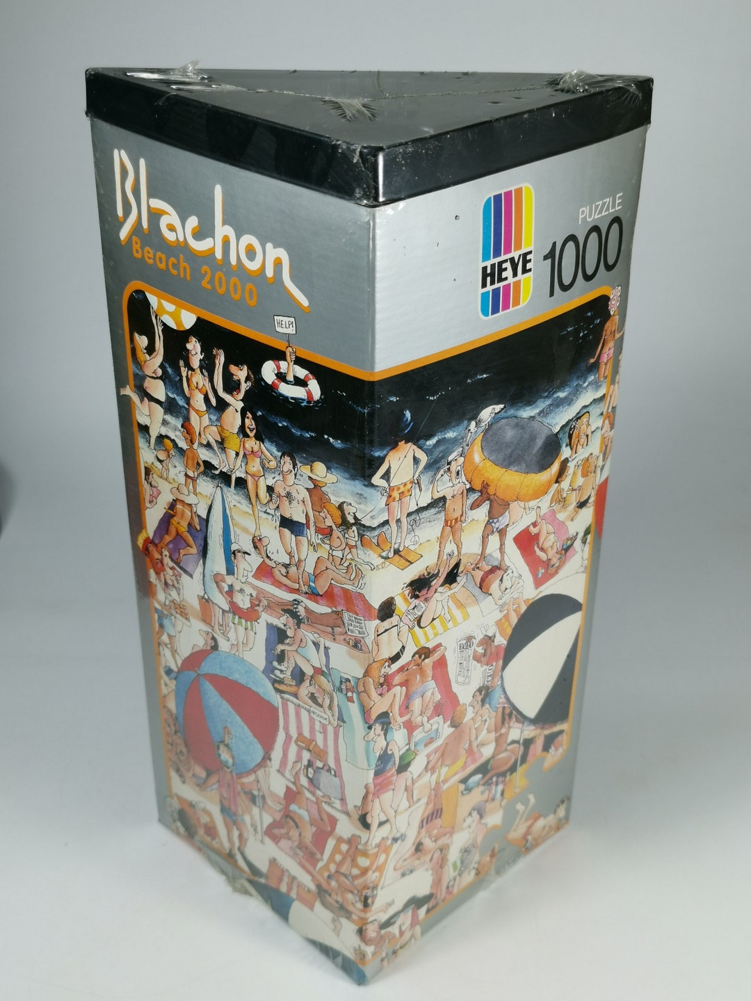 MyPuzzle 1000 Piece Jigsaw Puzzle - Blachon Cartoon Classics, Premium Quality, Made In USA - View #4