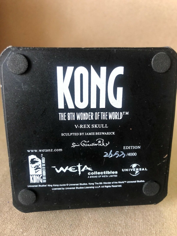 Kong V Rex Skull Weta Collectibles Action Figures - Etsy UK