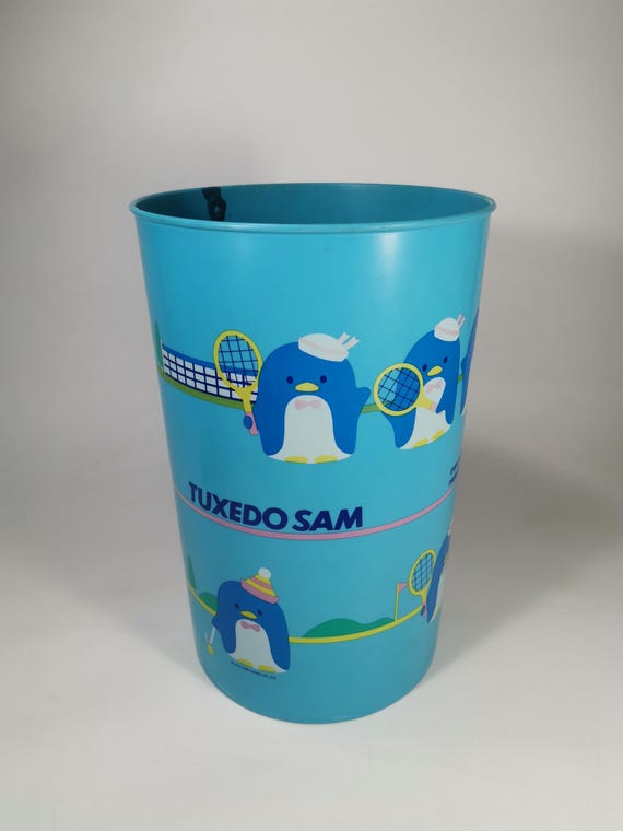 タキシードサム ヴィンテージ プラスチック ゴミ箱 バスケット