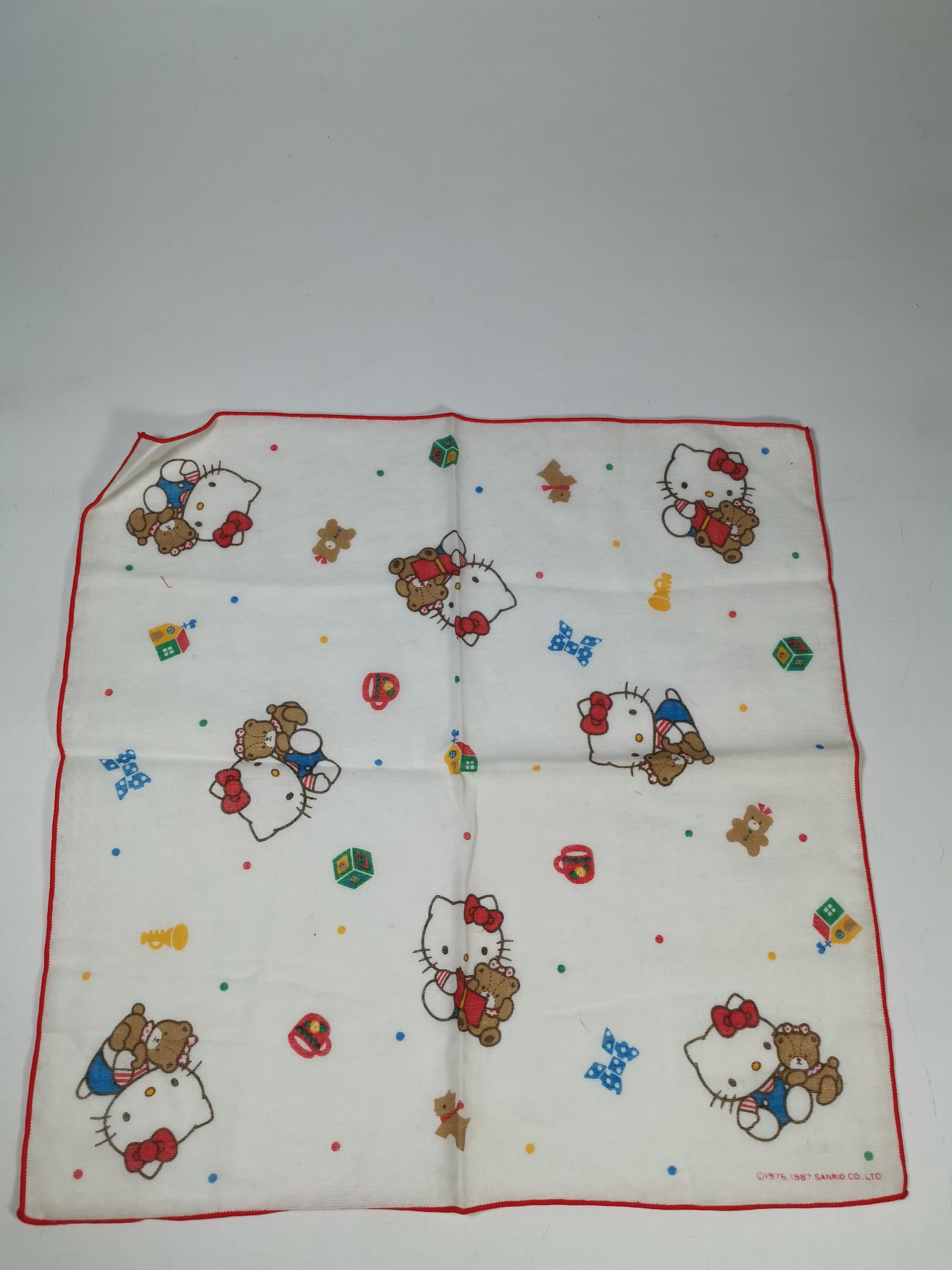 Hello Kitty Advertising Sanrio Made in Japan 1976 1985 Doily - Etsy
