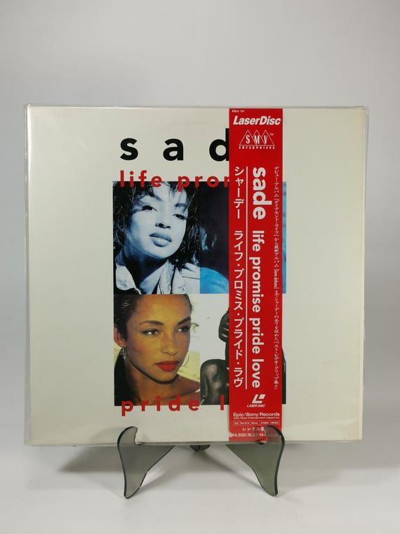 Sade Life Promise Pride Love Laserdisc Japan Pressing 1993 Epic