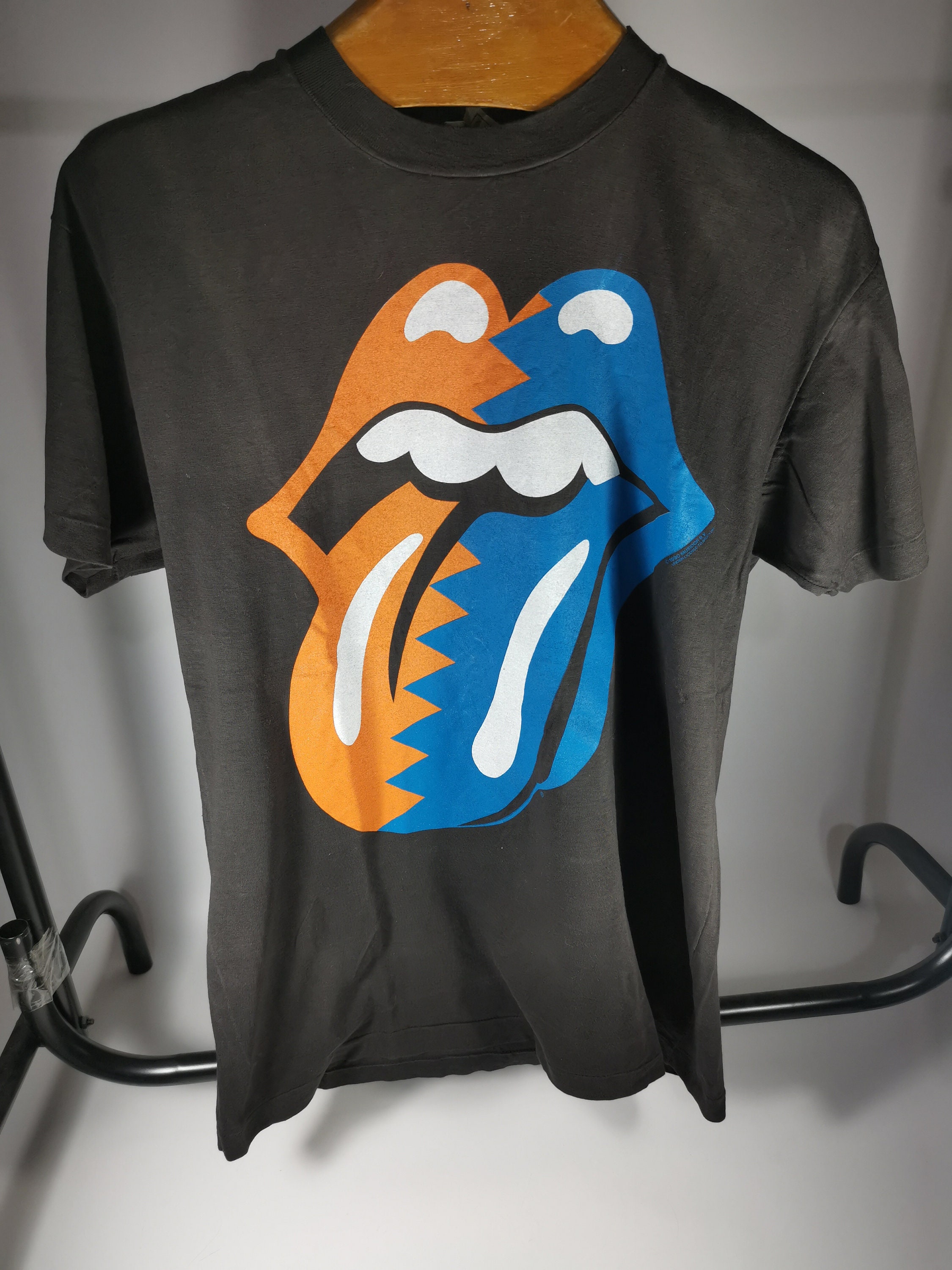 Rolling Stones Band Tongue Europe T-shirt 1990 Musidor B.V.