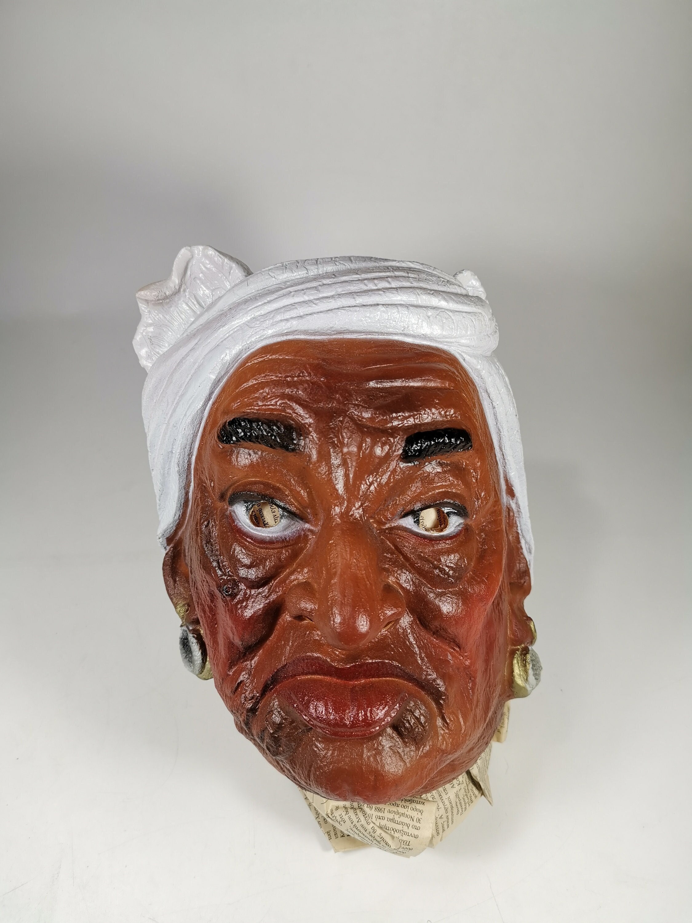 Cesar 82 Festival 82 Maschera in lattice vintage in vinile con