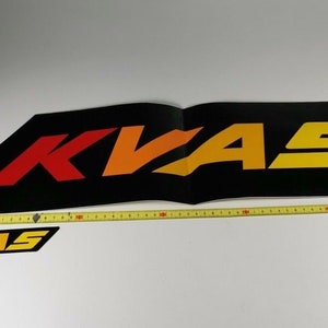 KVAS SPARK PLUG Motorrad Aufkleber Vintage Lot Von 2 Aufkleber 80S 90s