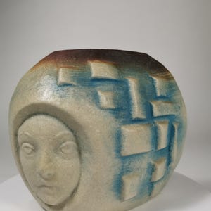 Art Pottery Ceramic Sculpture Vase Nikos Dazelidis