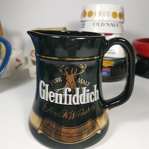 Advertising Jug GLENFIDDICH Scotch Whisky Collection Bar Bistro-Advertisments