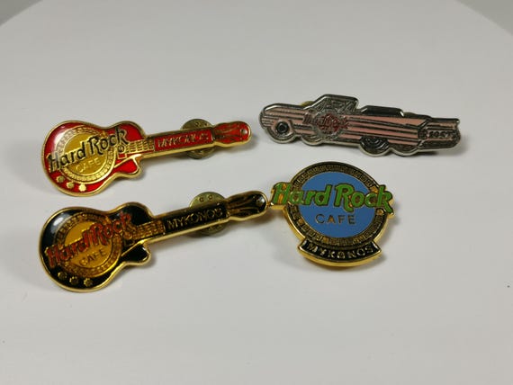 Hard Rock Cafe, Pin, Mykonos, Myconos, Pin, Anniversary Pin