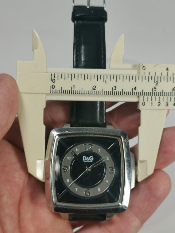 Dolce & Gabbana Leather Jeweled Wristwatch D&G Watch-dolge and Gabbana Wristwatch Jewel Jewelry  main image 4