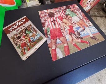 Olympiakos - Panathinaikos 80s Football Picture Greek Puzzle 49 Pieces Gordion