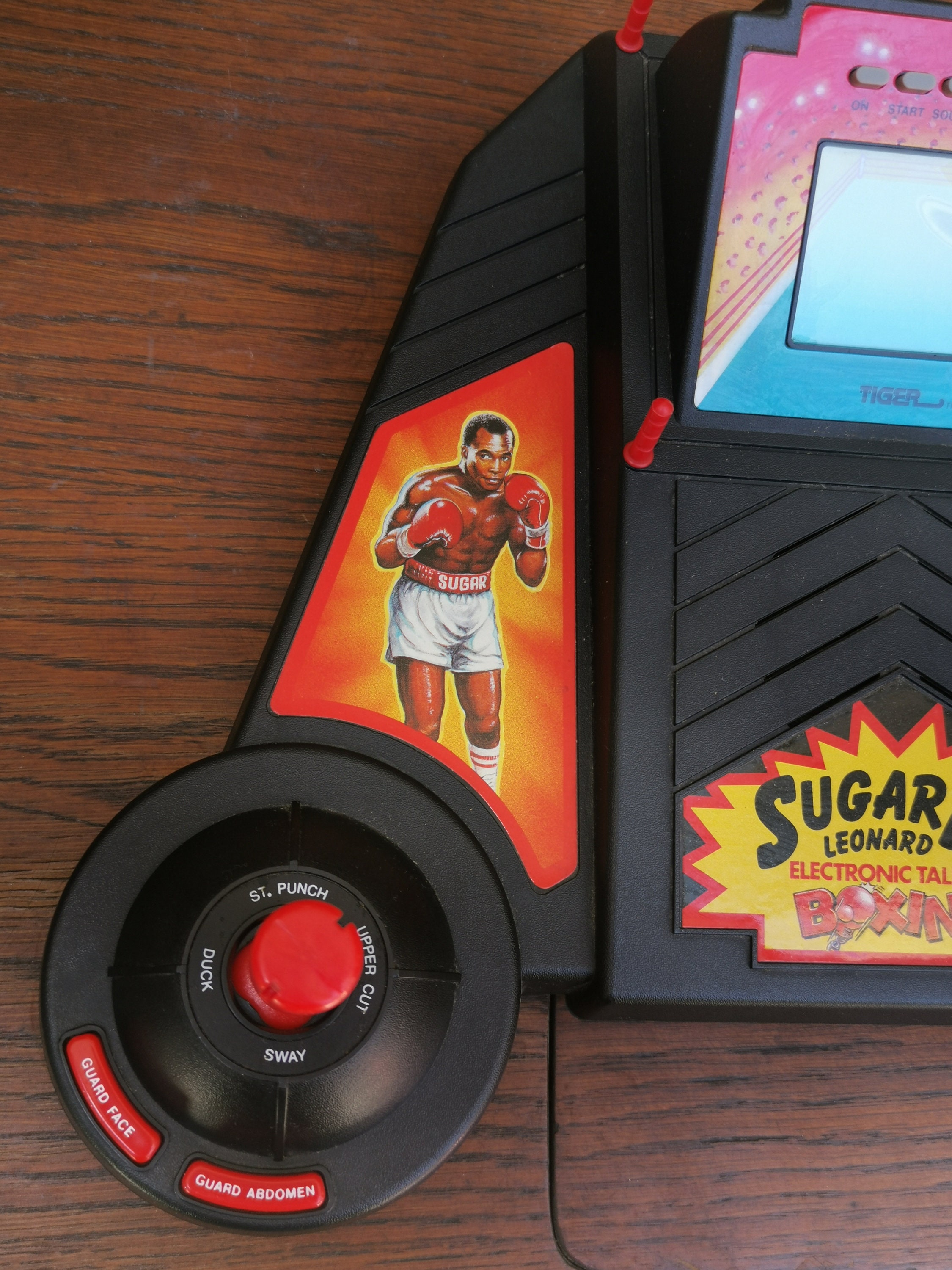 Sugar Ray Leonard Electronic Talking Boxing LCD Handheld Game