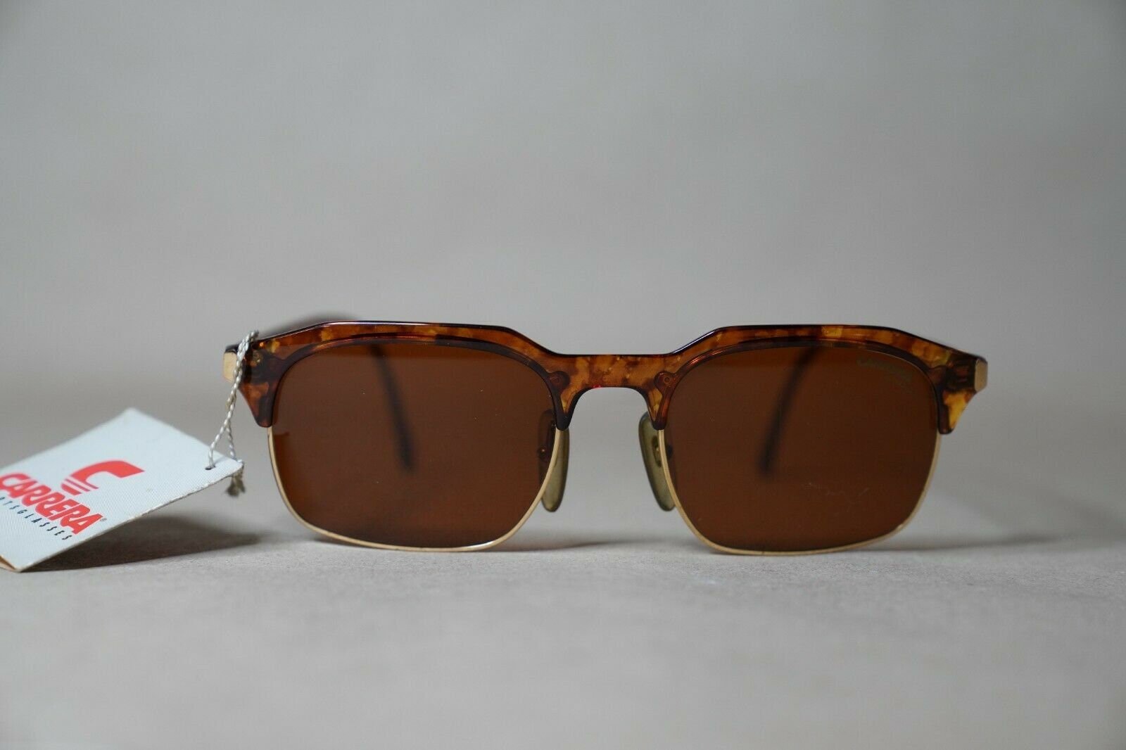 Carrera Square Sunglasses in Black with Brown Tortoise Accents Carrera Sunglasses CARRERA-3072-S 086/HA main image 3
