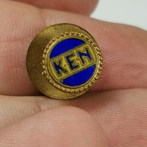 French, company, pin, KEN, vintage pin, pin for collection, pin for vest, old fashioned, very rare pin, antique pin, Paris