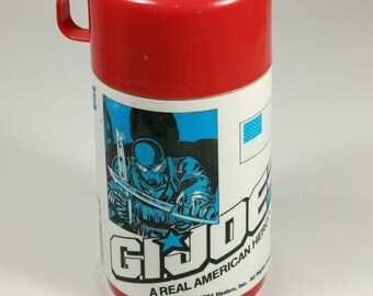 Vintage 1988 GI Joe Lunch Box Missing Thermos and Handle - Etsy