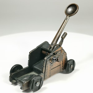 Catapult Die Cast Metal Collectible Pencil Sharpener