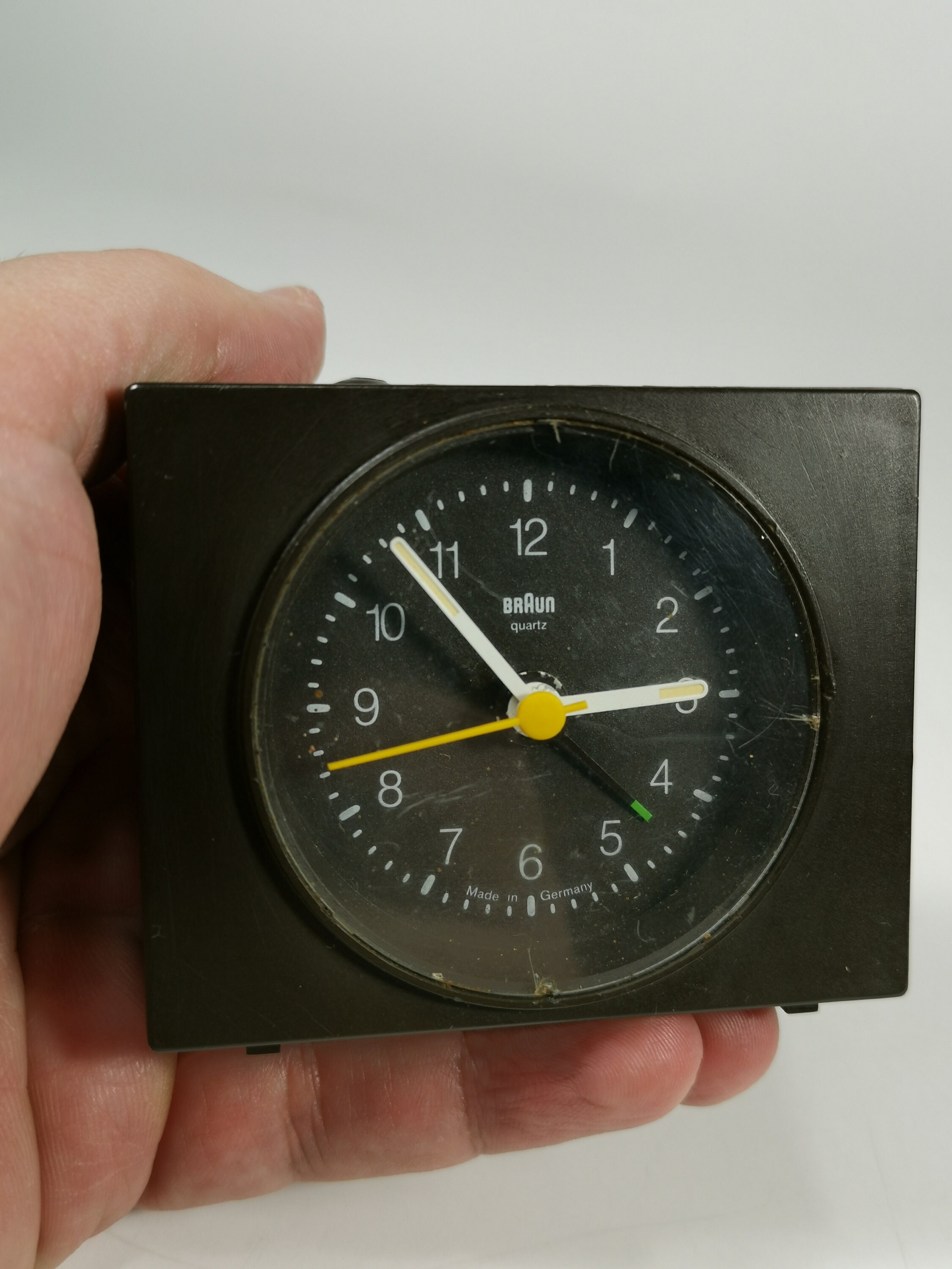 Braun Quartz Vintage Alarm Clock Made in Germany for PARTS OR