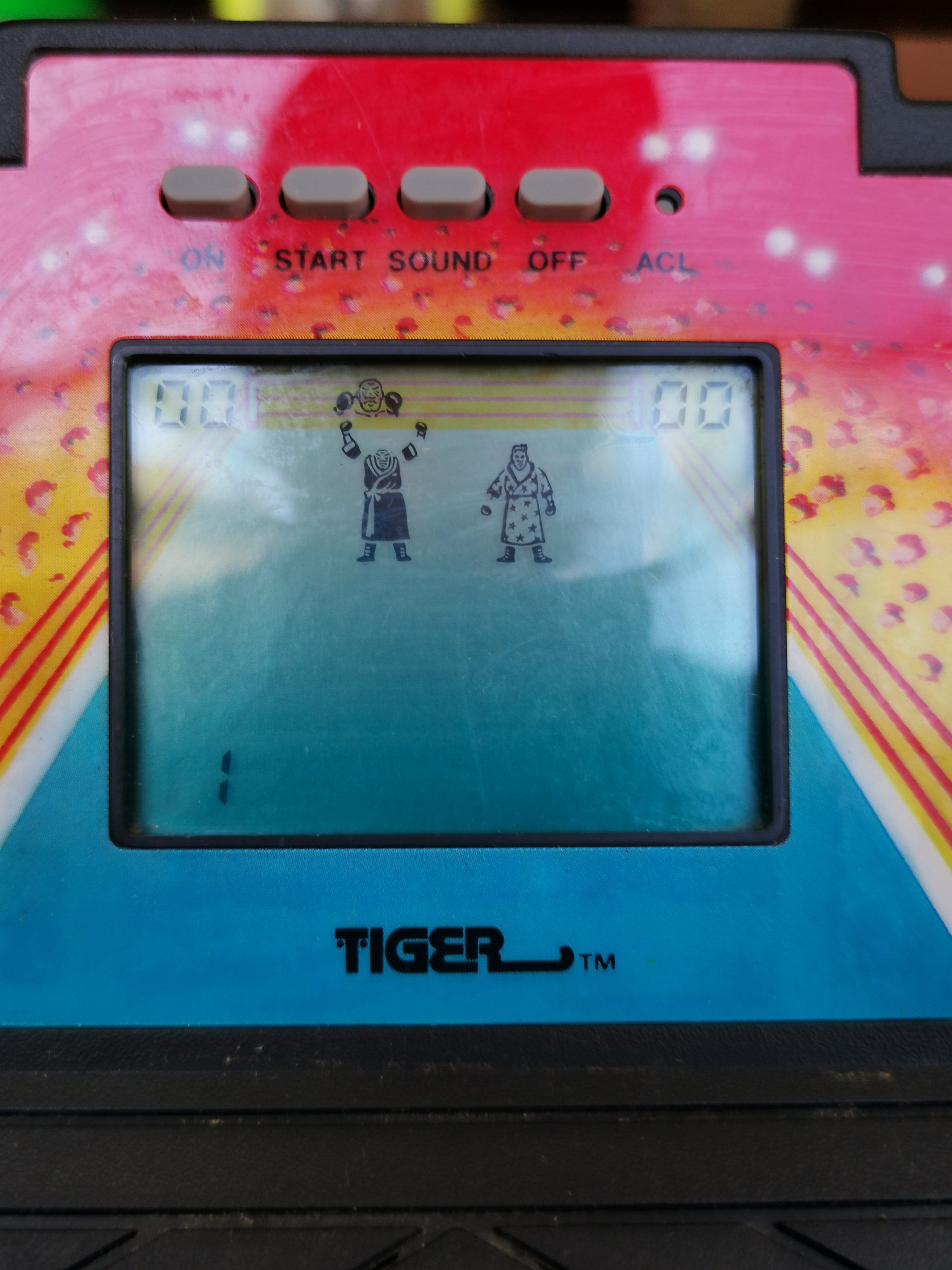 サーファーボーイ　LCDゲーム　動作品 Sugar Ray Leonard Electronic Talking Boxing LCD Handheld Game