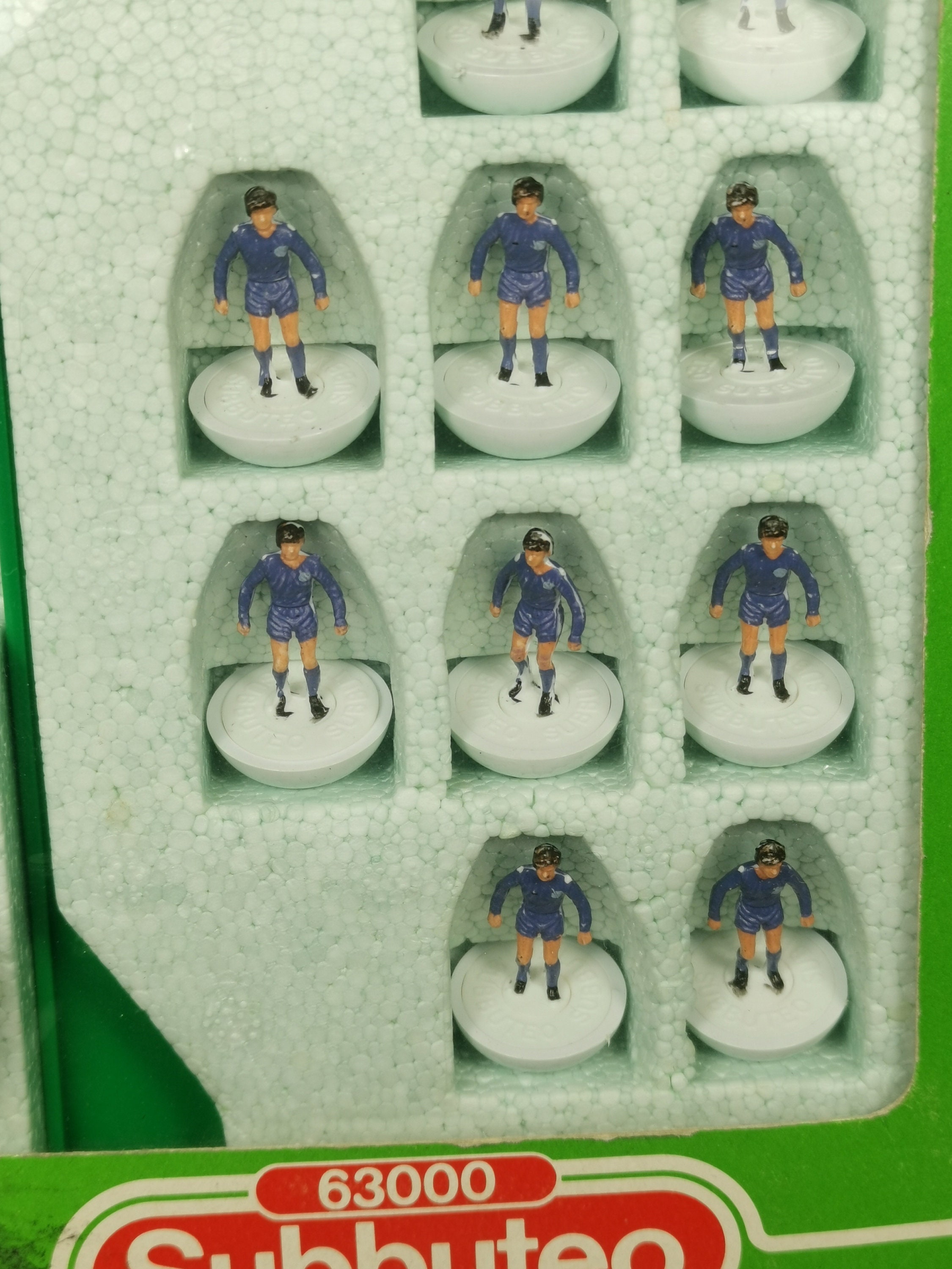 Vintage 63000 Subbuteo Table Soccer Team Ref. 490 Fiorentina Toulouse ...