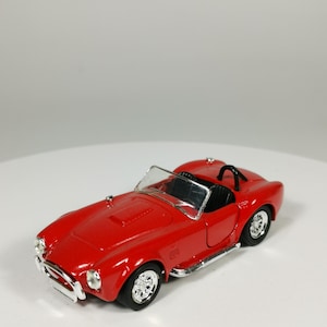 Solido 1:43 Scale AC Cobra 427 Red Diecast Model Car – Collectible Classic Roadster