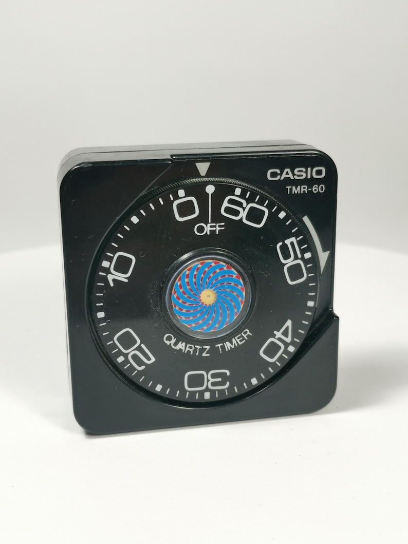 Vintage Casio TMR-60 Quartz Timer – Retro Kitchen or Workout Countdown ...